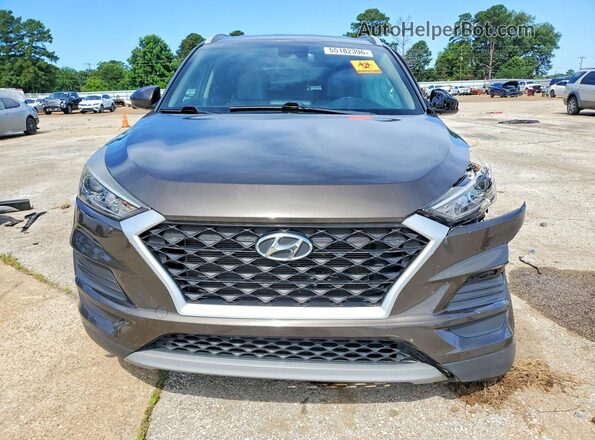 KM8J3CALXKU993519 2019 HYUNDAI TUCSON Brown Vista frontal