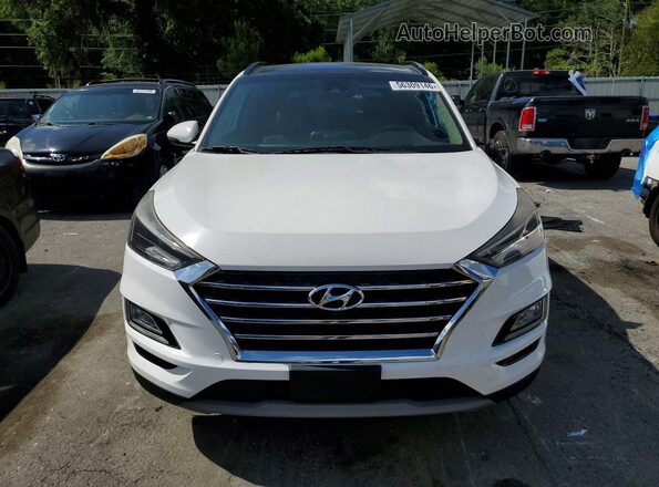 KM8J3CALXLU225895 2020 HYUNDAI TUCSON White Widok z przodu