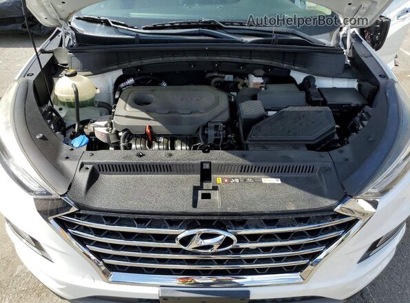 KM8J3CALXLU225895 2020 HYUNDAI TUCSON White Widok komory silnika