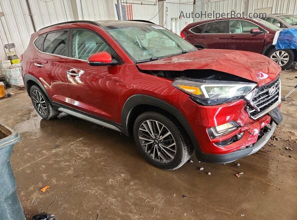 KM8J3CALXMU385406 2021 HYUNDAI TUCSON Red Առջևի աջ