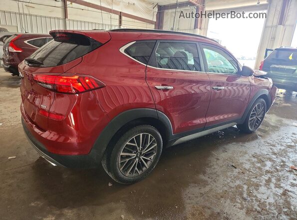KM8J3CALXMU385406 2021 HYUNDAI TUCSON Red Հետևի աջ