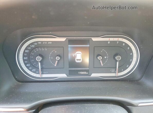 KM8JB3AE0NU022988 2022 HYUNDAI TUCSON White Սարքավորումների վահանակի տեսք