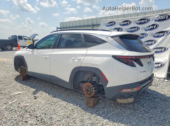 KM8JB3AE3NU091156 2022 HYUNDAI TUCSON White Задня ліва чверть