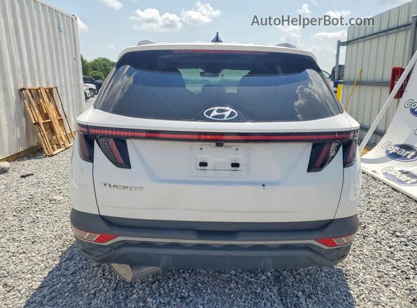 KM8JB3AE3NU091156 2022 HYUNDAI TUCSON White Вид ззаду