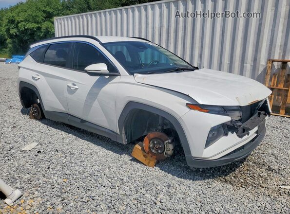 KM8JB3AE3NU091156 2022 HYUNDAI TUCSON White Передня права чверть