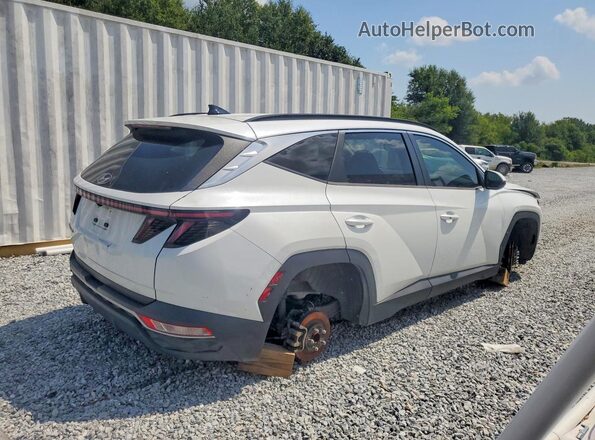 KM8JB3AE3NU091156 2022 HYUNDAI TUCSON White Задня права чверть