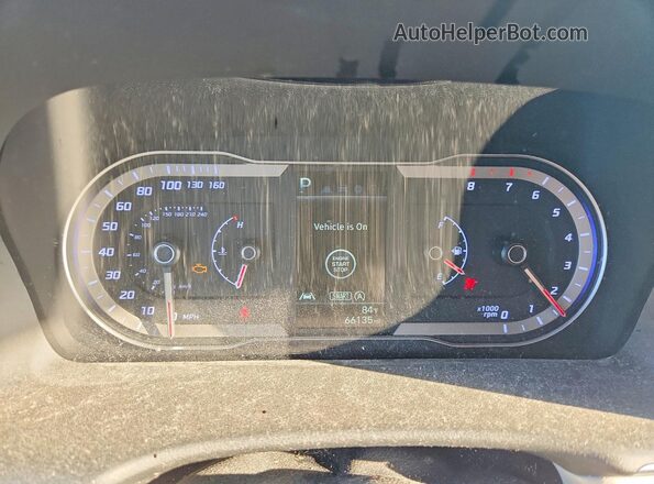 KM8JB3AE6PU204553 2023 HYUNDAI TUCSON White Вид щитка приладів