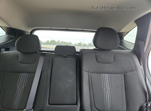 KM8JB3DE0RU293213 2024 HYUNDAI TUCSON White Հետևի նստատեղերի տեսք