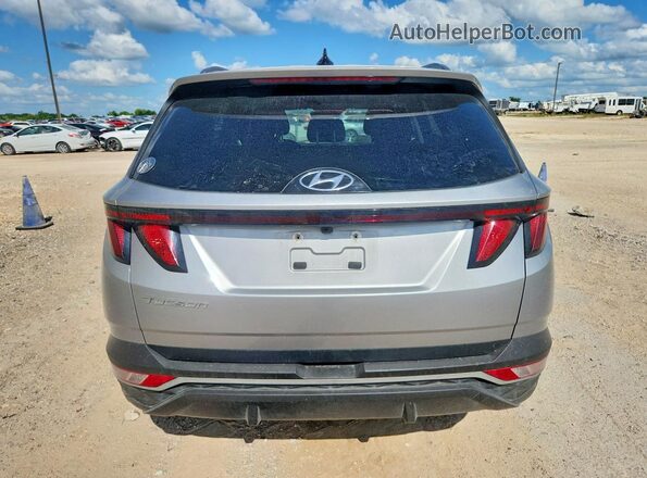 KM8JB3DEXRU306100 2024 HYUNDAI TUCSON Silver Widok z tyłu