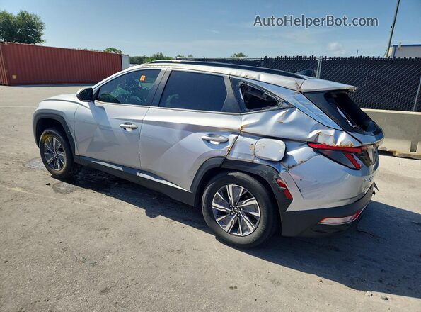 KM8JBCA11NU048772 2022 HYUNDAI TUCSON Silver Հետևի ձախ
