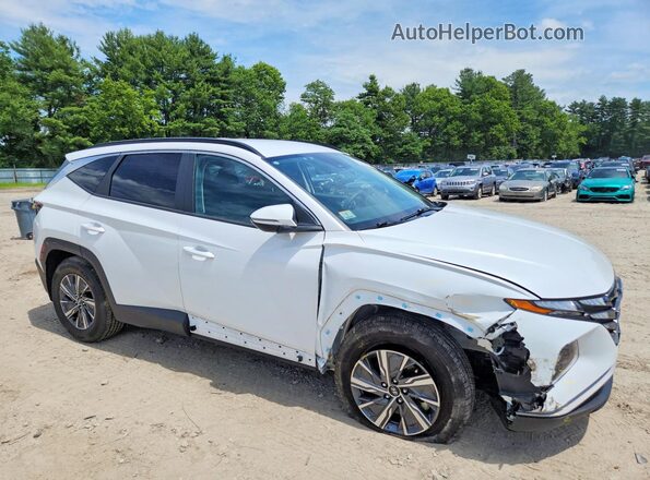 KM8JBCA13PU091318 2023 HYUNDAI TUCSON White Передня права чверть