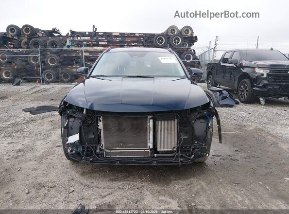 KM8JBCA18NU018863 2022 HYUNDAI TUCSON HYBRID Черный Вид задней части салона