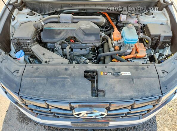 KM8JBCA18NU020841 2022 HYUNDAI TUCSON Белый Вид подкапотного пространства