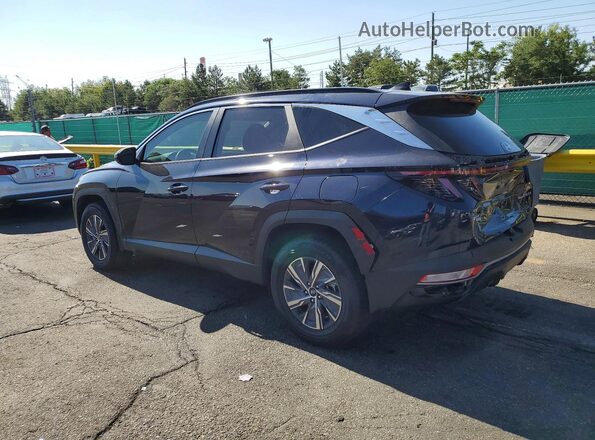 KM8JBCA19NU075055 2022 HYUNDAI TUCSON Blue Tył lewy