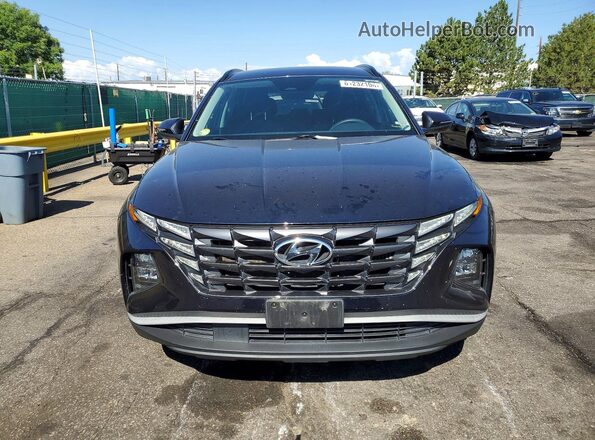 KM8JBCA19NU075055 2022 HYUNDAI TUCSON Blue Widok z przodu