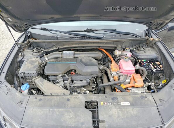 KM8JBCA1XPU098444 2023 HYUNDAI TUCSON Black Вид підкапотного простору