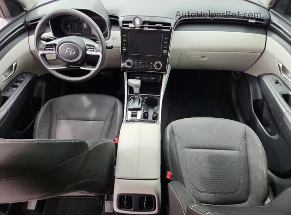 KM8JBCAE7NU032823 2022 HYUNDAI TUCSON Silver Widok deski rozdzielczej
