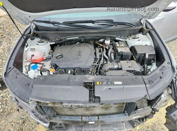 KM8JBCAE7NU032823 2022 HYUNDAI TUCSON Silver Widok komory silnika