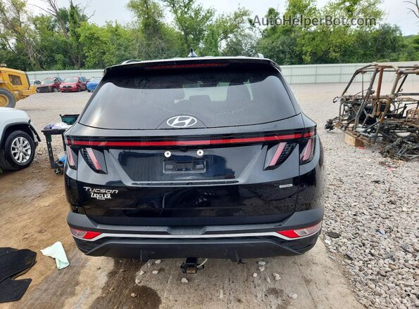 KM8JBCAEXNU018589 2022 HYUNDAI TUCSON Black უკანა ხედი