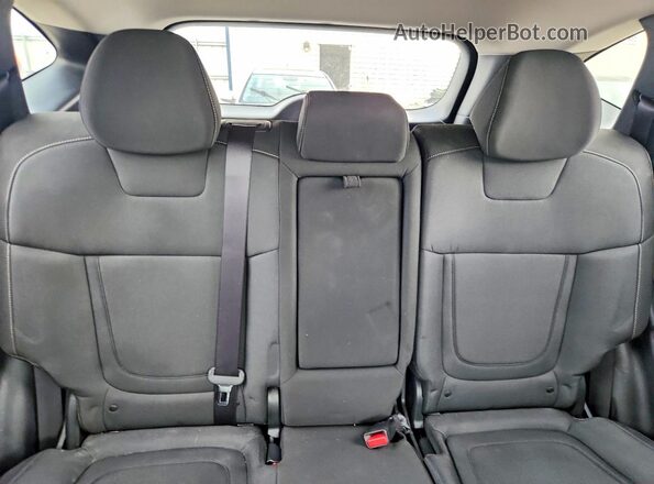 KM8JBCAEXNU018589 2022 HYUNDAI TUCSON Black უკანა სავარძლების ხედი