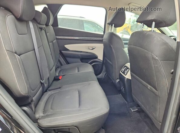 KM8JBCAEXNU018589 2022 HYUNDAI TUCSON Black უკანა სალონის ხედი