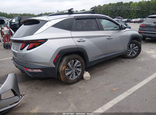 KM8JBCD10RU201322 2024 HYUNDAI TUCSON HYBRID Silver Tył prawy