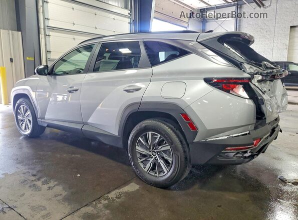 KM8JBCD10RU201773 2024 HYUNDAI TUCSON Silver Rear left