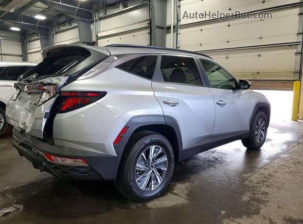 KM8JBCD10RU201773 2024 HYUNDAI TUCSON Silver Rear right