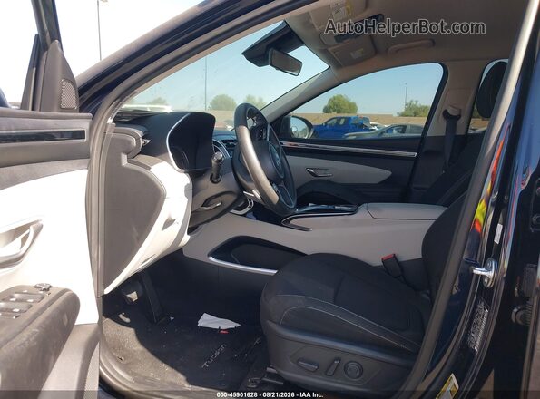 KM8JBCD10RU219710 2024 HYUNDAI TUCSON HYBRID Синий Вид салона спереди