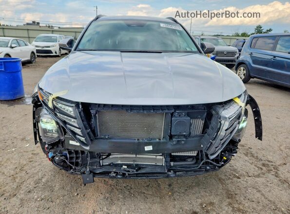 KM8JBCD11RU217979 2024 HYUNDAI TUCSON Silver Front view