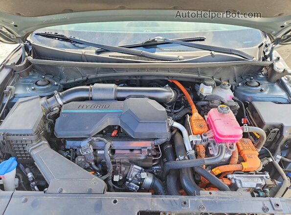 KM8JBCD18RU211788 2024 HYUNDAI TUCSON Gray Вид задньої частини салону