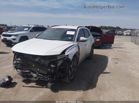 KM8JBDA25NU070465 2022 HYUNDAI TUCSON PLUG-IN HYBRID Белый Передняя левая четверть