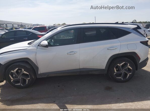 KM8JBDA25NU070465 2022 HYUNDAI TUCSON PLUG-IN HYBRID Белый Вид задней части салона