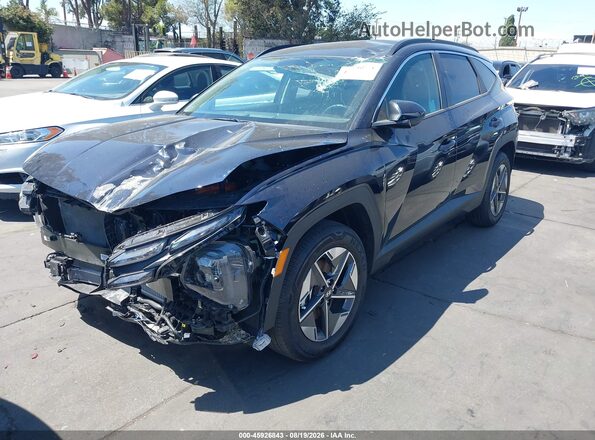 KM8JBDD10TU413649 2026 HYUNDAI TUCSON HYBRID Черный Передняя левая четверть