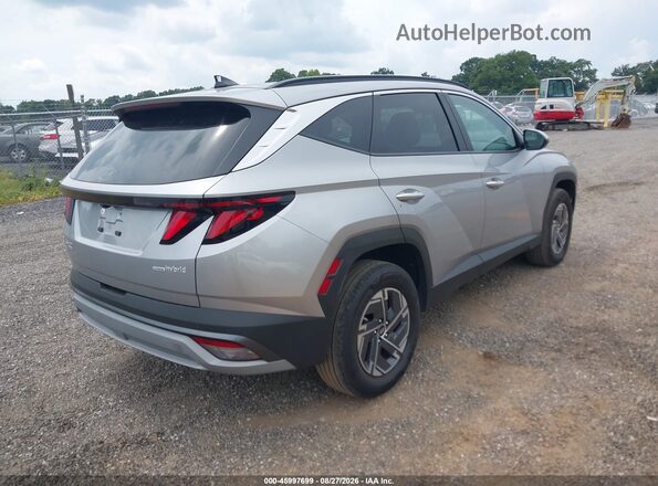 KM8JBDD14SU321488 2025 HYUNDAI TUCSON HYBRID Silver Задня права чверть