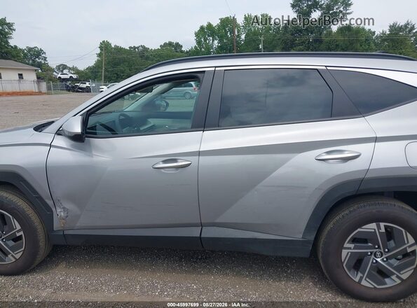 KM8JBDD14SU321488 2025 HYUNDAI TUCSON HYBRID Silver Панорамний вид салону 360°