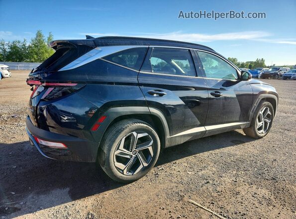 KM8JCCA12NU026390 2022 HYUNDAI TUCSON Black უკანა მარჯვენა