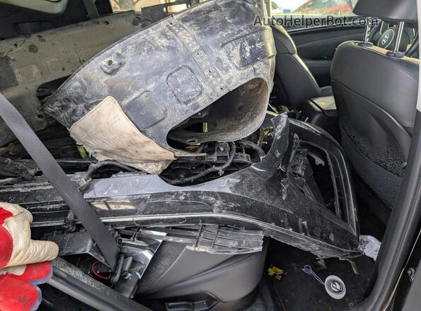 KM8JCCA12PU119090 2023 HYUNDAI TUCSON Black Vista de los asientos traseros
