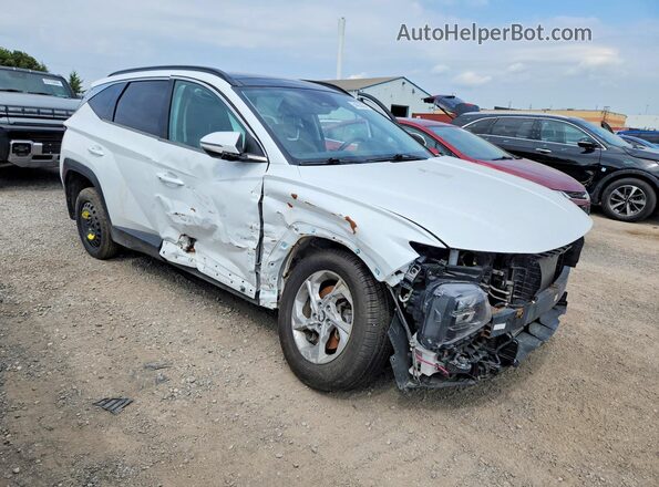 KM8JCCAE6NU035919 2022 HYUNDAI TUCSON White Передня права чверть