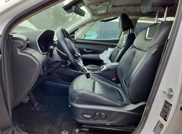 KM8JCCAE6NU035919 2022 HYUNDAI TUCSON White Вид салону спереду