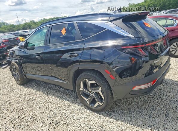 KM8JCCD10RU202046 2024 HYUNDAI TUCSON Black Trasero izquierdo