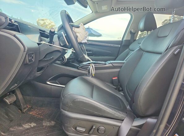 KM8JCCD17RU219541 2024 HYUNDAI TUCSON Черный Вид салона спереди