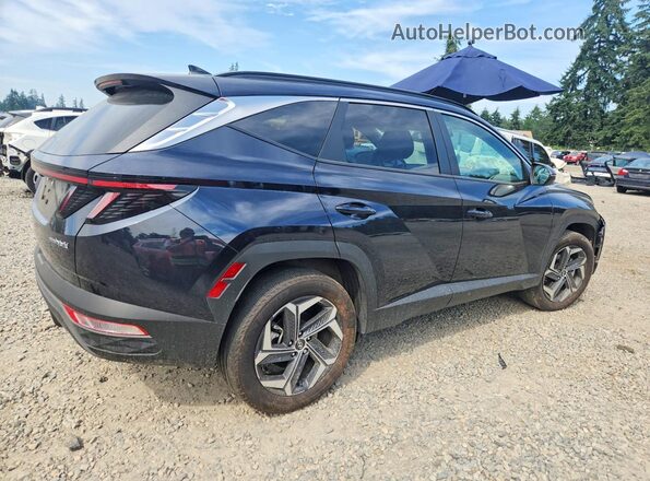 KM8JCCD17RU219541 2024 HYUNDAI TUCSON Черный Задняя правая четверть