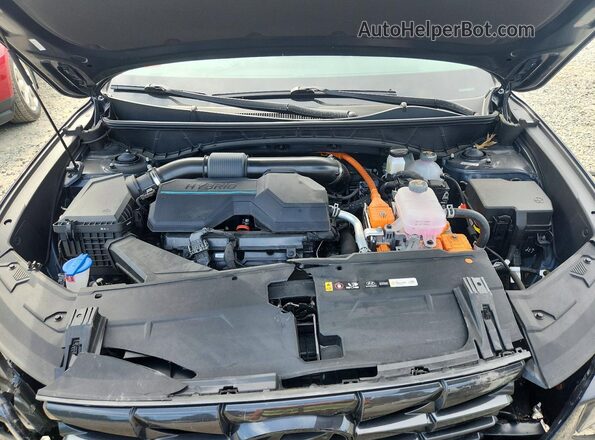 KM8JCCD17RU219541 2024 HYUNDAI TUCSON Черный Вид подкапотного пространства