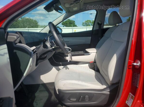 KM8JCDD10SU348622 2025 HYUNDAI TUCSON Maroon Front interior view