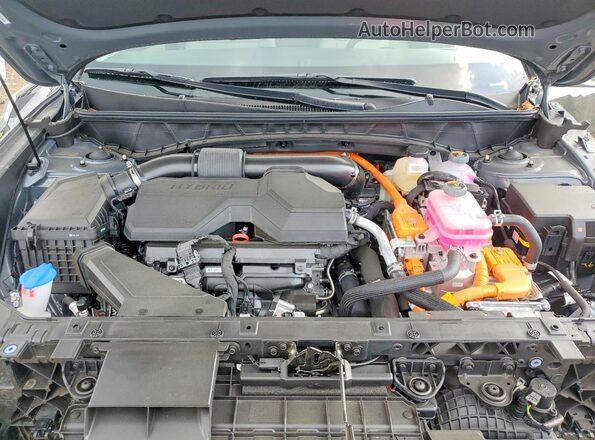 KM8JCDD10TU485920 2026 HYUNDAI TUCSON Gray Widok komory silnika