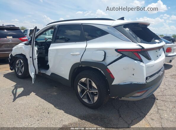 KM8JCDD11SU283439 2025 HYUNDAI TUCSON HYBRID White Trasero izquierdo