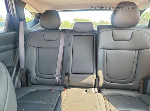KM8JCDD12SU382738 2025 HYUNDAI TUCSON Maroon Widok tylnych siedzeń