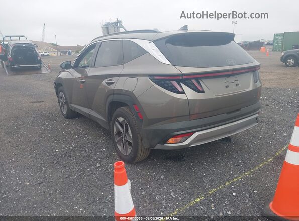 KM8JCDD16SU396156 2025 HYUNDAI TUCSON HYBRID Бежевый Задняя левая четверть
