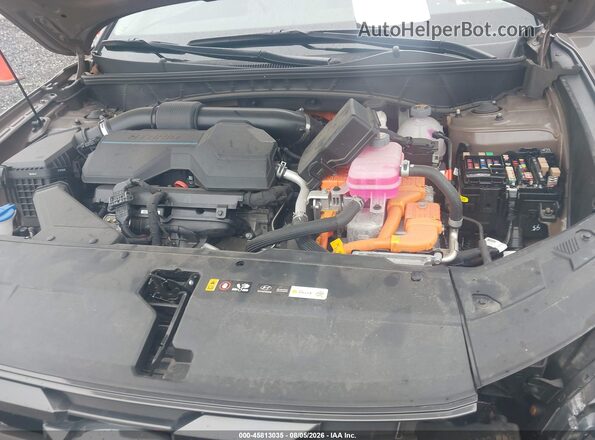 KM8JCDD16SU396156 2025 HYUNDAI TUCSON HYBRID Бежевый Вид сзади